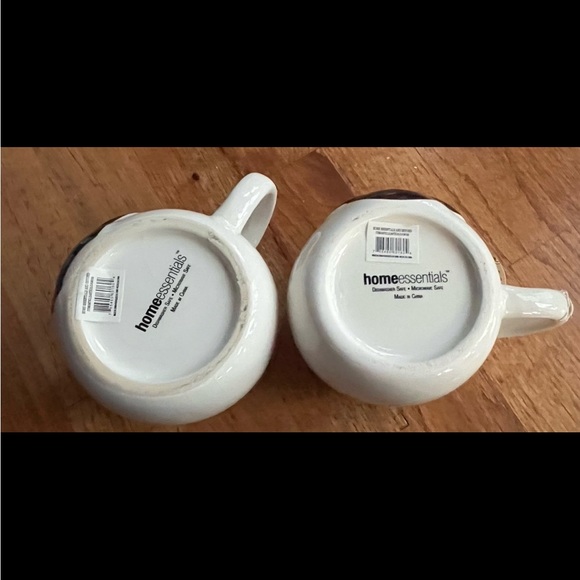 Black and White pug dog mugs one set of two - Picture 10 of 10